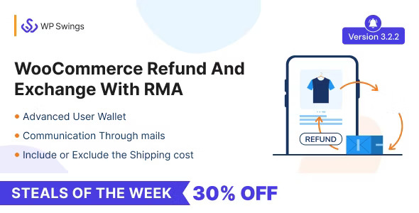 WooCommerce Refund And Exchange With RMA
