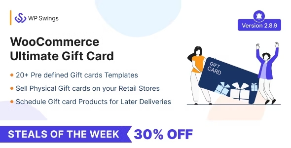 WooCommerce Ultimate Gift Cards