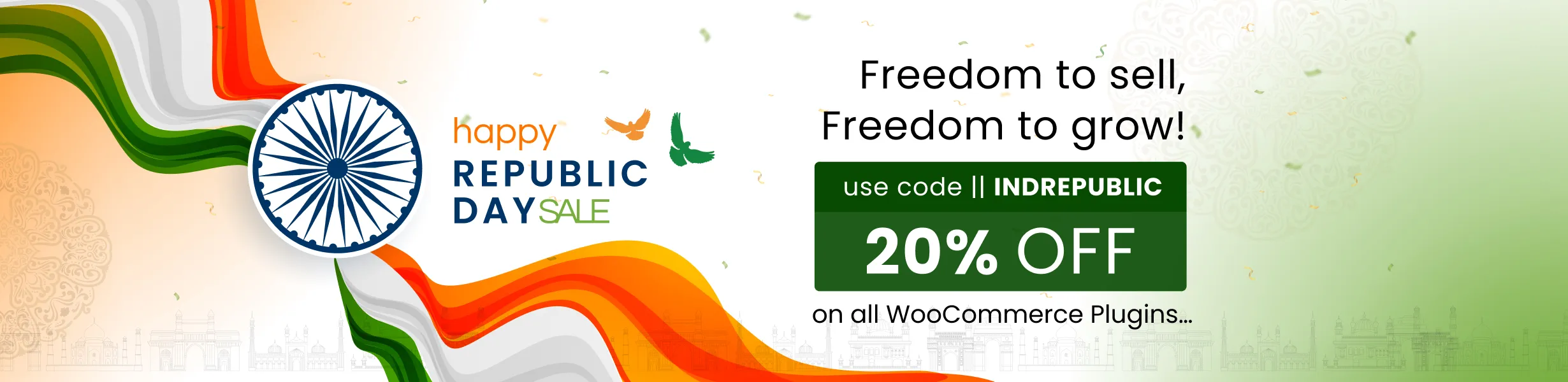 Republic Day Sale Banner